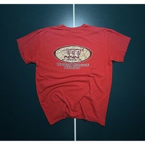 Vintage North Shore Hawaii Surf T Shirt Size Large Surfboards Y2K Beach‎